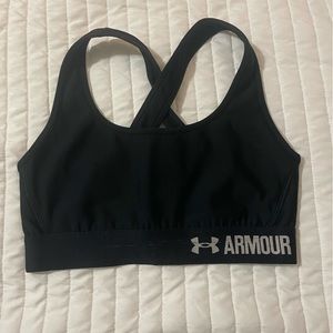 Under Armour Black Sports Bra Size Small